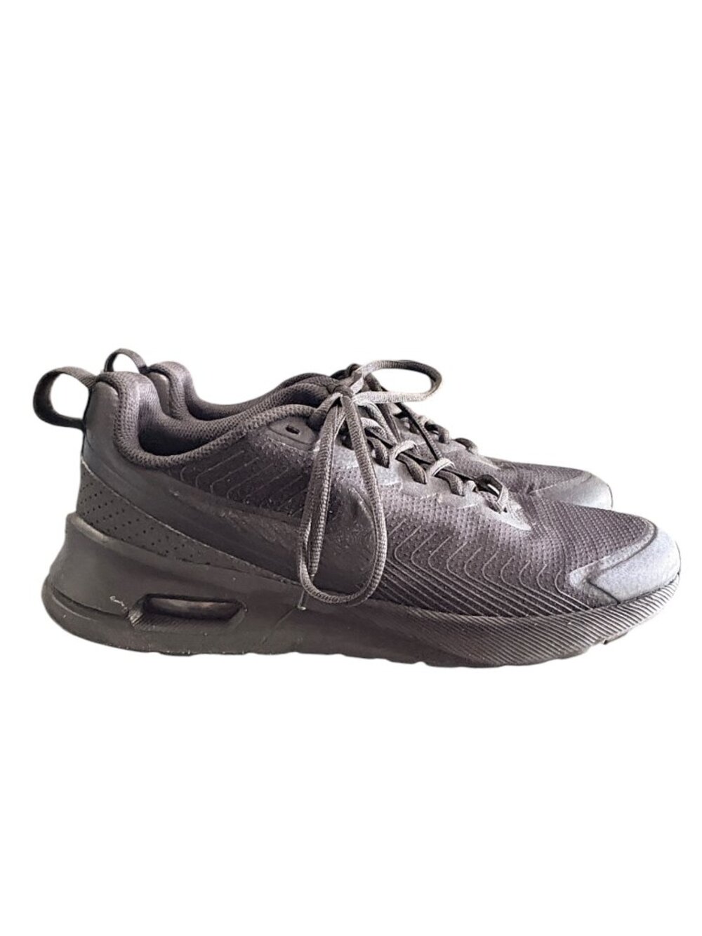 Nike Triple Black Air Max Nuaxis Athletic Running Shoes Mens 8.5